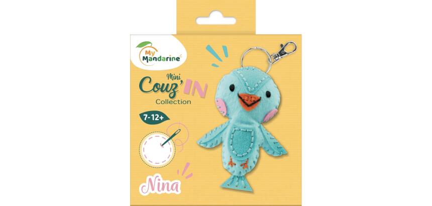 Mini Couz'In, Nina l'oiseau - Bleu