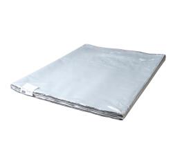 Manteles doblados - Papel gofrado Tiss Lack 80x120 cm - Blanco