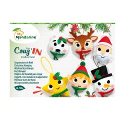 Boîte créative, Mini Couz'in suspensions de Noël - Multicolore