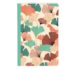 Gaïa beige, Carnet cousu fil 11x17cm, 96 pages, ligné, ass.