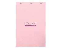 Bloc agrafé Rhodia Couleurs Rose N°19 A4+ 21x31,8 cm - Rose