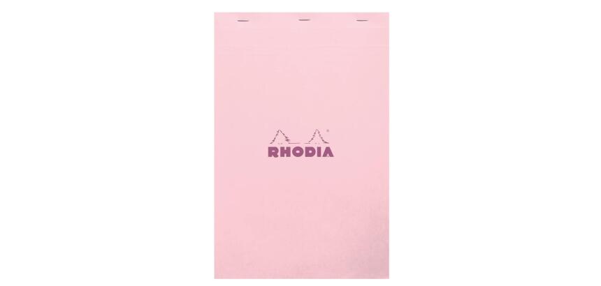 Rhodia geniet blok Colors Roze N°19 A4+ 21x31,8 cm - Roze