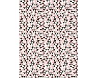 699 - Pochette 20 feuilles Décopatch - Rose