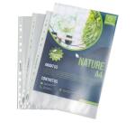 Sachet de 50 pochettes perforées PP recyclé Forever 9/100e - A4 - Translucide