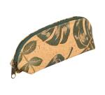 LIÈGE Petite trousse ovale certifiée VEGAN 16x5x6 cm palmier