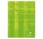 Cahier piqué 24x32 cm 96 pages petits carreaux + marge - Assortis