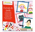 Coffret créatif, Portraits de famille - Multicolore