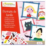 Coffret créatif, Portraits de famille - Multicolore