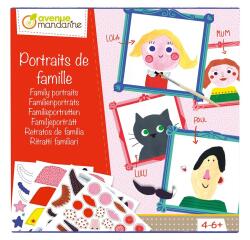 Coffret créatif, Portraits de famille - Multicolore