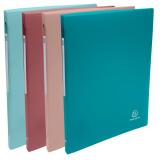Classeur souple 4 anneaux PP recyclé Skandi - Couleurs assorties