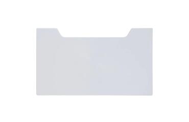 Panel de cubierta de distribuidor folletos de pared - A4 horizontal - 0,6 x 32,7 x 18,8 cm - 6x327x188 mm