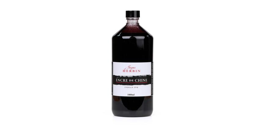 Encre de Chine noire 1000ml - noir