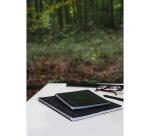Rhodiactive Greenbook ligné, A4+, perf.4 trous, papier recyclé 90g - Noir