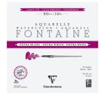 Fontaine Extra Blanc Grain Fin bloc collé 4 côtés 15F 20x20cm 300g