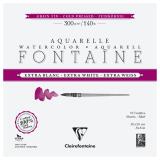Fontaine Extra Blanc Grain Fin bloc collé 4 côtés 15F 20x20cm 300g