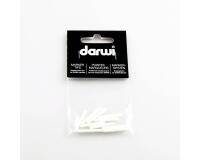 DARWI 10 Pointes de remplacement Marqueur Peinture Textile Opaque Pointe Conique Fine 2mm