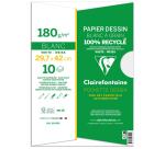 Dessin à Grain 100% Recyclé pochette 10F A3 180g
