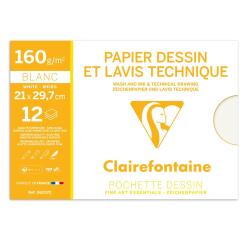 Dessin Technique pochette 12F A4 160g