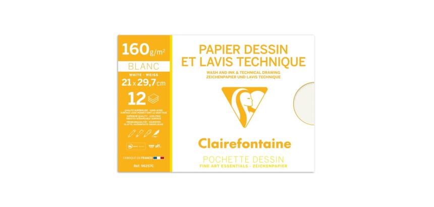 Dessin Technique pochette 12F A4 160g