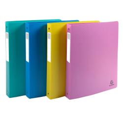 Classeur 4 anneaux 30mm polypropylène Forever Young - A4 Maxi - Couleurs assorties