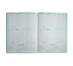 Piqûre 27x19,5cm Brouillard journalier 40 pages