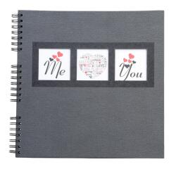 Wireb album 60p Bl 32x32cm ME&YOU Black - Black
