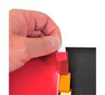 Intercalaires avec pochette polypropylène 12 positions - A4 maxi - Couleurs assorties