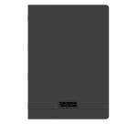 Cahier piqué 8000 POLYPRO A4 192 pages grands carreaux 90 g - Noir