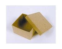 Mini boîte carrée 4,5x4,5x3cm - Kraft