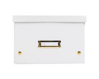 Opbergdoos in karton 27x36x19cm Neo Deco, vlak geleverd