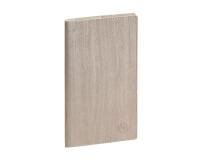 Agenda de poche Espace 17 Woody 9 x 17,5 cm Semainier Janvier à décembre 2026 - Beige