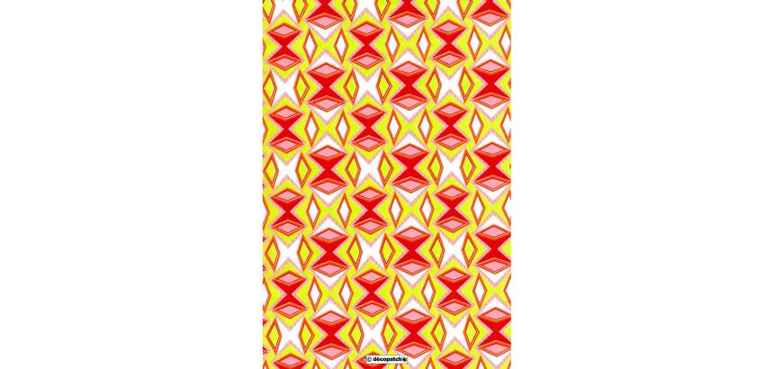 * 635 - Pochette 20 feuilles Décopatch - Rouge