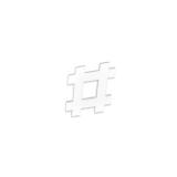 Hashtag 20,5cm - Blanc