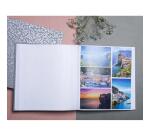 Album photo livre 60 pages blanches AutentiK - Bleu gris