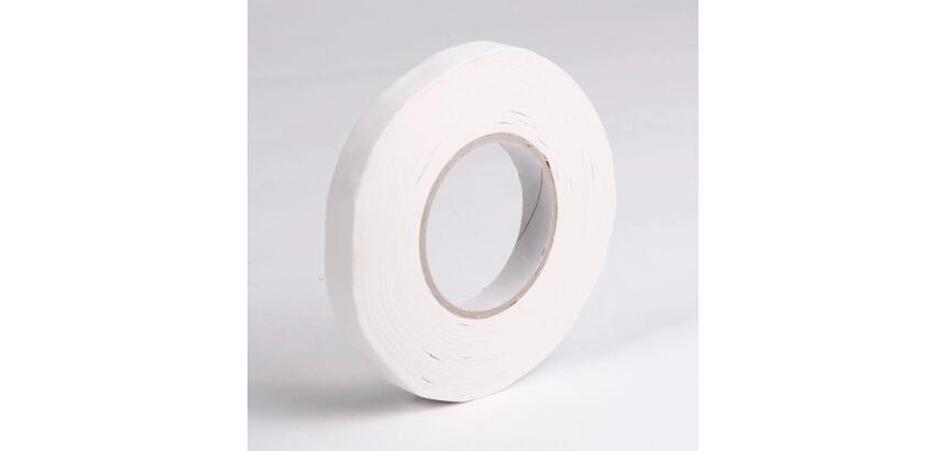 Toile adhésive rouleau 19mmx50m - Blanc