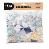 Maxi pack 11 000 carrés Décopatch 3x3cm