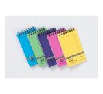 Minor Pad Europa bloc reliure intégrale en-tête 7,6x12cm 120 pages détachables ligné Couleur aléatoire - Assortiment C