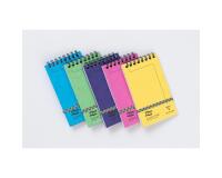 Minor Pad Europa bloc reliure intégrale en-tête 7,6x12cm 120 pages détachables ligné Couleur aléatoire - Assortiment C