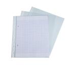 Estuche Exacompta de 10 fundas multitaladros polipropileno piel de naranja tamaño escolar - 17x22cm