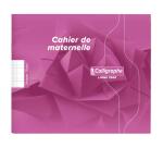Cahier Maternelles piqué à l'italienne 7000 17x14,7 cm 24 pages DL 3mm IV 70 g - Rose