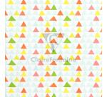 Pap.80g, Tiny Rolls 5x0,35m, Triangles - Rose