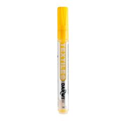 DARWI Marqueur Peinture Textile Opaque Pointe Conique Fine 2mm - Jaune