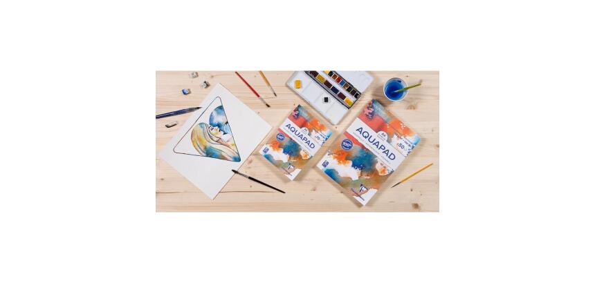 Goldline Aquapad paquet 10F 50x65cm 300g