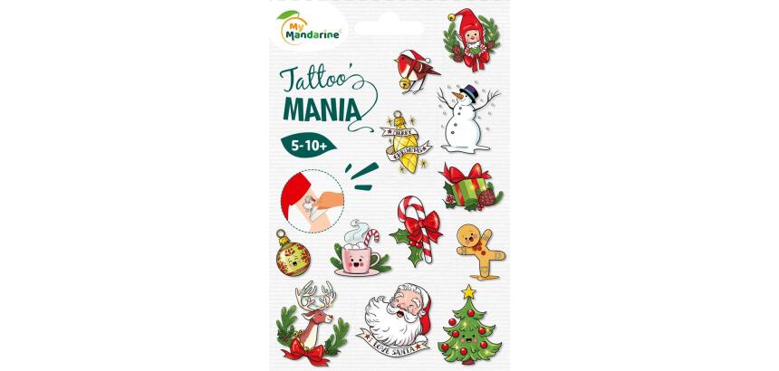 Tattoo Mania, Noël - Multicolore