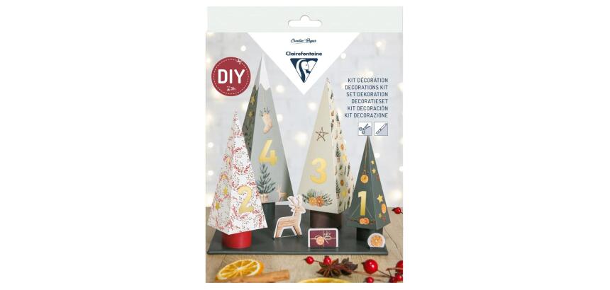 KIT DÉCOUVERTE, 20,6x1,9x29cm - Bougies de l'Avent