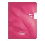Cahier piqué 8000 CARTE 17x22 cm 60 pages grands carreaux 90 g - Assortis