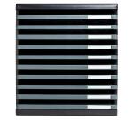 Module de classement Modulo Ecoblack 10 tiroirs ouverts - Gris foncé