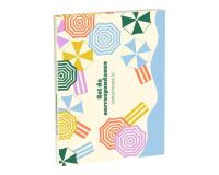 Dolce Amore, Set de correspondance 12x16,5 cm contenant 8 cartes simples 11x15,5 cm assorties et 8 enveloppes Pollen C6 blanc naturel