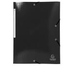 Chemise à élastiques 3 rabats Maxi capacity carte lustrée pelliculée 425gm2 Iderama A4