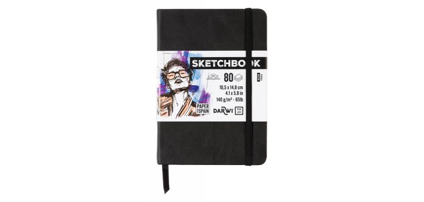 DFY Sketchbook A6 80F 140g - Noir